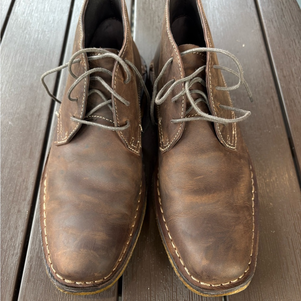 Johnston & Murphy Men's Dark Brown Chukka Boots - Picture 10 of 10